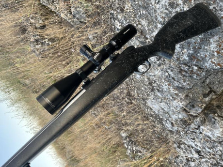 Se vende rifle Weatherby de culata sintética. Modelo MARK V ACCU MARK. Cañon acanalado INOXIDABLE de 70cm 10
