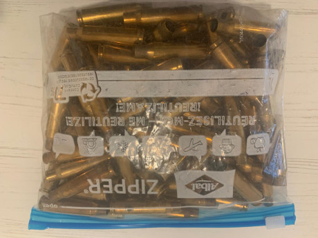 Vendo 100 vainas LAPUA 308 W. 100 con un disparo. 

 55 euros envío peninsular incluido  00