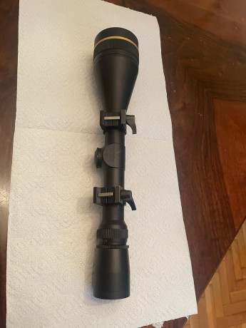 Visor Leupold 4,5-14x50 con corrector de paralje,incluye anillas Warner desmontables.
Precio 550€ mas 11