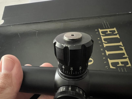 Buenas, vendo visor Bushnell élite 4200 6x24x50, se entregaría con anillas Warne, el visor se encuentra 12