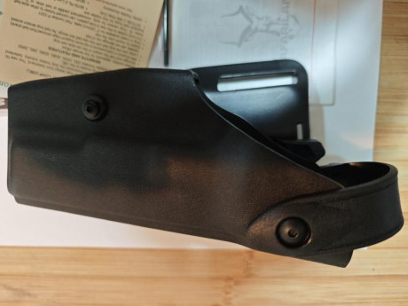 Se vende funda profesional Safariland 6280 para pistola Walther P99. NUEVA A ESTRENAR, Versión para DIESTROS. 02
