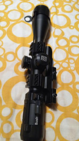 Venta Bushnell AR optics 4.5-18x40 con anilla táctica. Nuevo en su caja. Precio 200€ 02