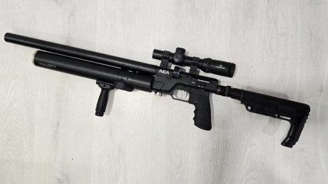 Para financiar nuevo proyecto, vendo esta AEA SF Sniper, calibre 5,5, comprada en Febrero de este año 01