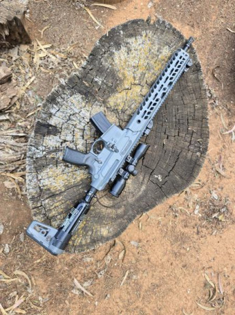 Por no usar, vendo esta PCP semi automatica, es la Sig Virtus, cal. 5.5, la  compré por capricho pero 00