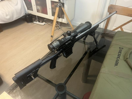 Por cambio de proyecto
Rifle Bergara SIN ESTRENAR, sacado de armería el día 6 de Agosto de 2025

- Acción 00