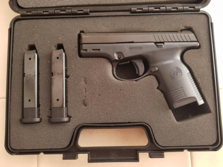 Vendo steyr S9 
En perfecto estado
Calibre 9x19
Precio 350€
Esta en Lleida 00