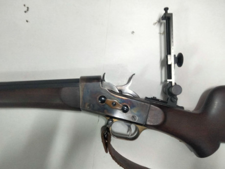 Vendo rifle Rolling Block cal. 45-70 para Freire y Brull. Cañón pesado y culata preparada para tirar tumbado. 01