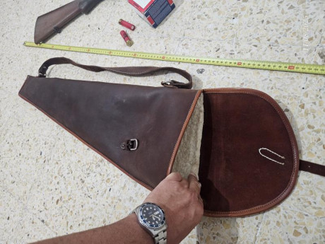 Preciosa escopeta monotiro, calibre 24, marca Norica. Cañon de 71 cms de longitud, con 112 cms de longitud 21