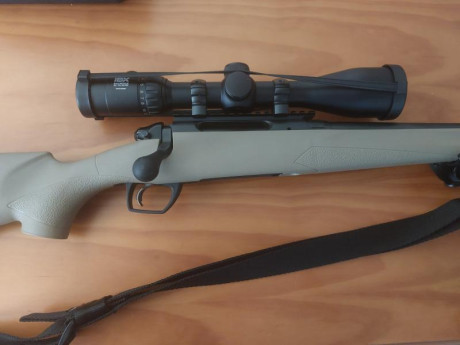 Vendo rifle Remington 783 Heavy Barrel en calibre 308W
Cañon 42 cm con rosca. Está nuevo, sin uso. 600 02