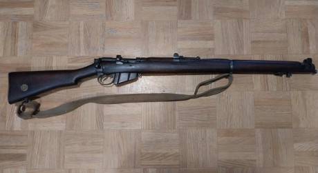 Vendo lee-enfield mkIII.

Lo compré para competir pero adolece lo que todos los mkIII, vibra, roza la 00