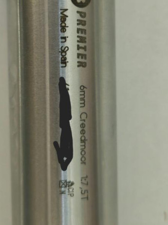 Vendo barreled bergara premiere 6mm creedmoor con 300 disparos por cambio de proyecto. Se vende tal como 00