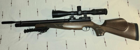 Vendo carabina AIR ARMS S400 CLASSIC calibre 4.5 16J
INCLUYE:
VISOR HAWKE AIRMAX 8-32x50
Bolsa de transporte
No 01