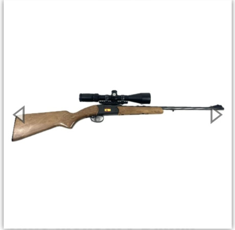 Rifle monotiro Baikal:

- Calibre 30/06.
-  Visor Valliant 4-16x50.
- Muy buen estado.
- Se encuentra 02