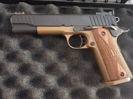 Vendo mi STI spartan V de calibre 9mm,incluye 3 cargadores,2 de 9 cartuchos y uno de 10.usada para precisión 02