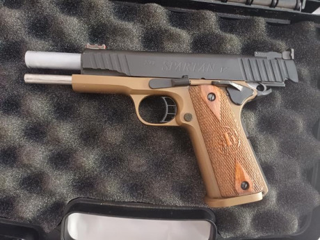 Vendo mi STI spartan V de calibre 9mm,incluye 3 cargadores,2 de 9 cartuchos y uno de 10.usada para precisión 01