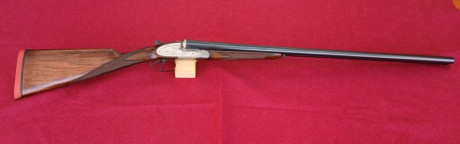 Vendo Victor Sarrasqueta Mod 215 cuatro pilares Purdey 

Cal 12/70  largo de cañones 75,5 Cm Acero especial 00