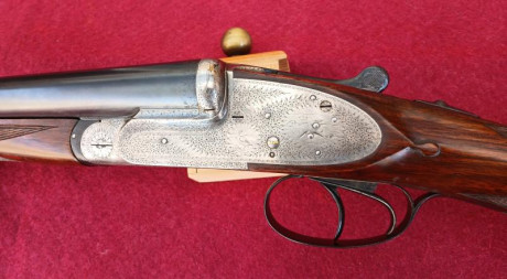 Vendo Victor Sarrasqueta Mod 215 cuatro pilares Purdey 

Cal 12/70  largo de cañones 75,5 Cm Acero especial 10