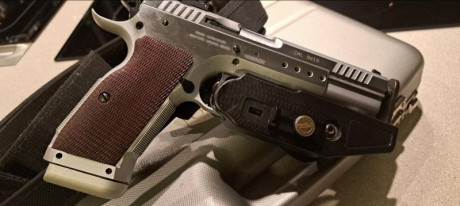 Se vende pistola Tamfoglio Limited del 9mm para hacer hueco. El cañon poligonal es totalmente nuevo a 12