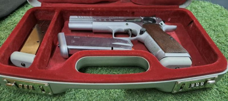 Se vende pistola Tamfoglio Limited del 9mm para hacer hueco. El cañon poligonal es totalmente nuevo a 00
