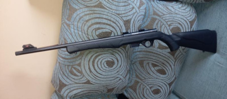 Rifle del calibre 17 HMR el perfecto estado con muy poco uso. Se encuentra en Ciudad Real. 
Posibilidad 00