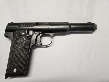Buenas.
Para hacer hueco en el armero pongo a la venta mi astra 400 del cuerpo de carabineros.
Está guiada 00