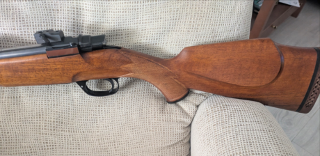 Pongo en venta un santa Barbara 7x57, comprado en la armería de Zaragoza que montaba los kit, en el 2011, 22