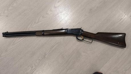 Un amigo me pide le anuncie este rifle, difícil de encontrar. Réplica realizada por Miroku del winchester 00