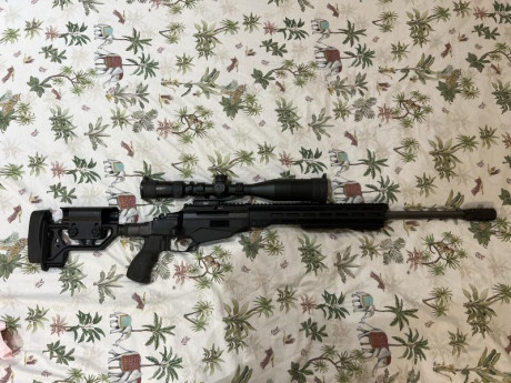 Vendo mi rifle tikka tac a1 en .308, tiene 60 tiros exactamente, os podéis imaginar su estado. Sólo vendo 01