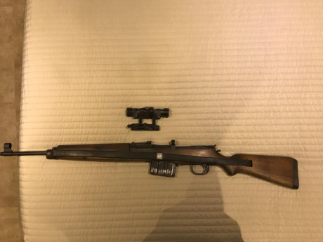 Buenas tardes, se vende fusil G43 qve 45 del calibre 8x57, el rifle se encuentra en muy buen estado de 01