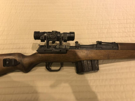 Buenas tardes, se vende fusil G43 qve 45 del calibre 8x57, el rifle se encuentra en muy buen estado de 00