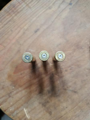 Lotes 200 vainas diferentes calibres, misma marca, un disparo con fusil cerrojo, conservan fulminante 02