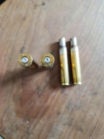 Lotes 200 vainas diferentes calibres, misma marca, un disparo con fusil cerrojo, conservan fulminante 01