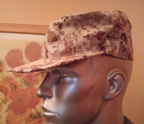 Lo dicho. Dispongo de gorra de los MARINES de U.S.A. totalmente nueva, sin uso. Camuflaje digital. Es 01