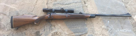 EN VENTA RIFLE WINCHESTER MODELO 70 EN EL DESEADO CALIBRE .375 HOLLAND & HOLLAND MAGNUM, CON MIRA 12