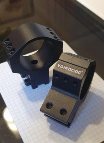 Vendo Montura/Anillas Para Visor de 35mm. Carril de 11mm. 01