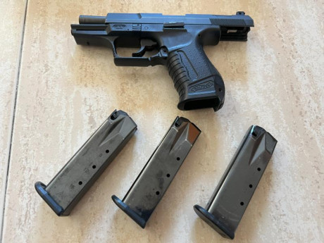 Vendo pistola Walter P99
Arma IMPECABLE con muy pocos disparos y muy bien cuidada.
Esta guiada con licencia 02
