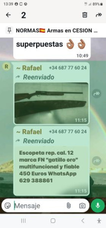 Buenas foro, después de mucho tiempo de inactividad me paso al mundo de las armas de fuego(anteriormente 20