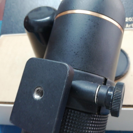 VENDO telescopio japonés marca TOSCO, calidad semejante a Kowa, 20x50 mm. Ocular a 45º, rotativo.
Sello 12