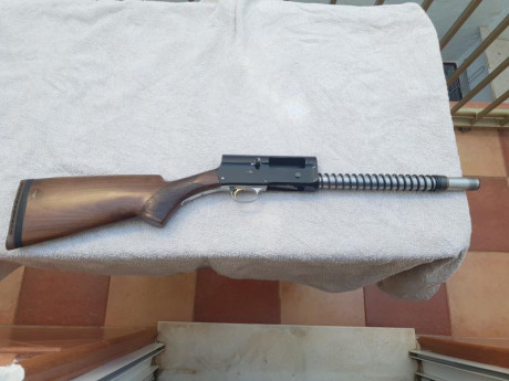 Hola compañeros.pongo a la venta una browning auto 5 calibre 12 con recámara de 70mm.esta en buen estado 31
