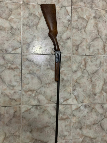 Un amigo me pide que le ponga a la venta una escopeta monotiro del calibre 28 de la marca NORBERTO ARIZMENDI 00