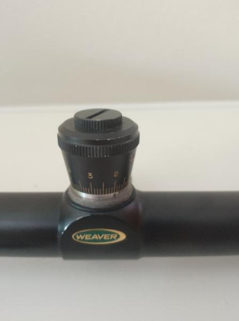 Visor Weaver CT36 made in Japan de 36 aumentos fijos, torretas Micro-Trac con ajuste de 1/8 de MOA, retícula 12