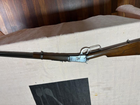 Vendo por no usar, carabina Tigre, (Garate y Anitua Eibar)
Está en estado original, lógicamente pavon 02