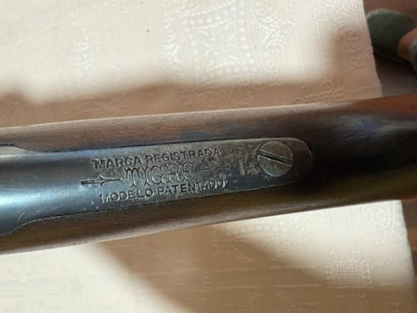 Vendo por no usar, carabina Tigre, (Garate y Anitua Eibar)
Está en estado original, lógicamente pavon 00