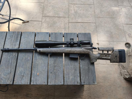 Se vende rifle Bergara hmr creedmoor con freno de boca y compensador de armonicos ( visor no incluido)
Zona 01