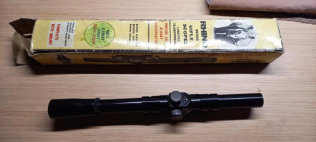 Un compañero vende esta carabina Gamo (De las de antes) todo acero y madera,calibre 4,5
Con un visorcete 00