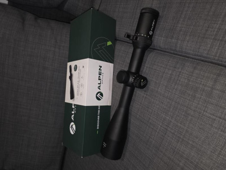 visor alpen xp 2.5x15x50 bdc, en buen Estado y con su caja original.
Lleva reticula iluminada y palanca 01