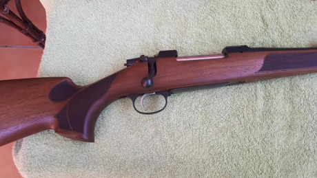 Se vende por temas personales y falta de uso rifle  cz 557 lux calibre 30-06 nuevo con 10 tiros, mejor 61