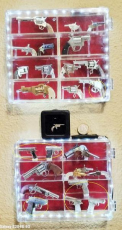 Hola a todos, aquí os muestro mi mini colección de armas cortas, pistolas y revólveres, el modelo que 10