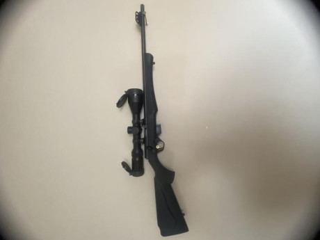 Vendo Rifle ROSSI calibre 17 HMR,con Visor Mitten MK4 2,5-10x50 con reticula iluminada, anillas desmontables 02