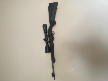 Vendo Rifle ROSSI calibre 17 HMR,con Visor Mitten MK4 2,5-10x50 con reticula iluminada, anillas desmontables 01